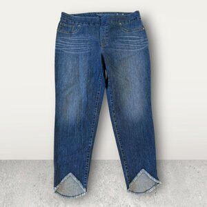 CHICOS Medium Wash Denim Jegging Ankle Jeans Size 14